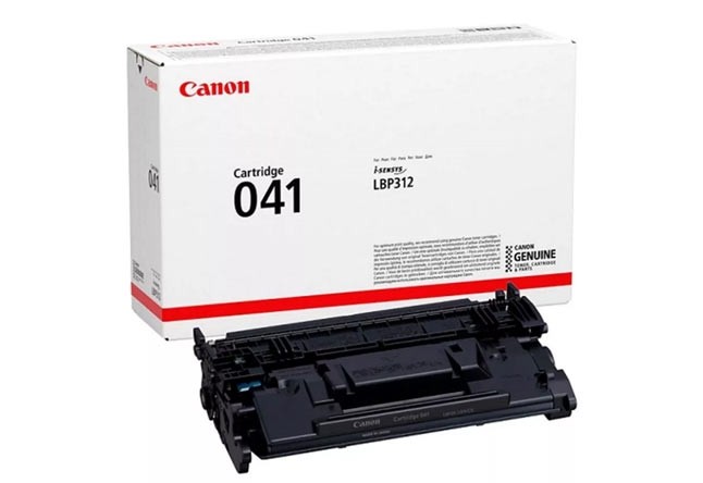 Тонер-картридж 041 BK для Canon LBP312x, 10К (О) 0452C002