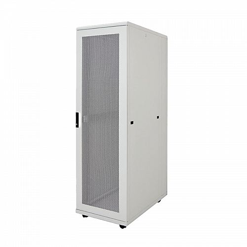 ITK Шкаф серверный 19, 42U, 800х1000 мм, перф. передняя и задняя двери, серый (место 2)