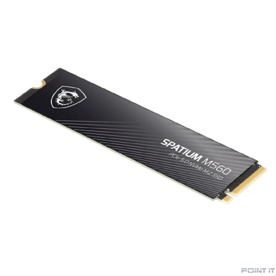 Твердотельный накопитель SSD MSI M.2 2280 2TB SPATIUM M560 Client SSD S78-440Q940-P83, PCIe Gen4x4 with NVMe,  3D TLC, R/ W 4900/ 4400