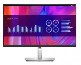 ЖК монитор DELL P2723DE/27&quot; Cенсорный экран нет/IPS/2560x1440 16:9/350/1000:1 Matte/5 мс/да/черный/9 кг P2723DE