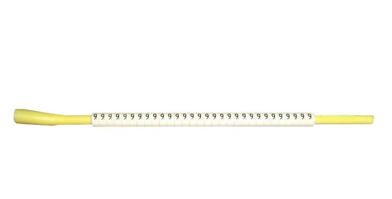 Кольцо маркировочное 9, 30 шт на установочном стержне