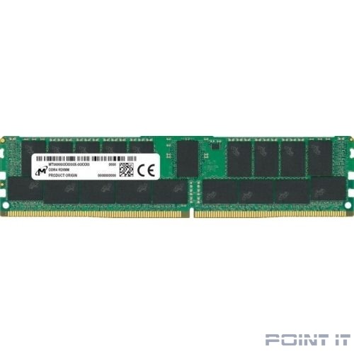 Micron DDR4 RDIMM 64GB 2Rx4 3200 MHz ECC Registered MTA36ASF8G72PZ-3G2