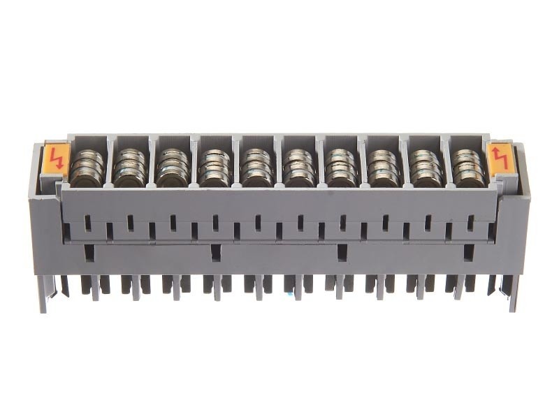 Магазин защиты с 3-х полюсными разрядниками, серый, NETKO Optima