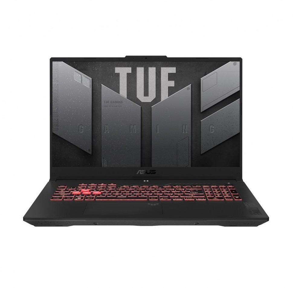 Ноутбук ASUS TUF A17 FA507NU-HX023 17.3" 1920x1080/AMD Ryzen 7 7735HS/RAM 16Гб/SSD 512Гб/RTX 4050 6Гб/ENG|RUS/DOS серый 2.6 кг 90NR0EF6-M00230