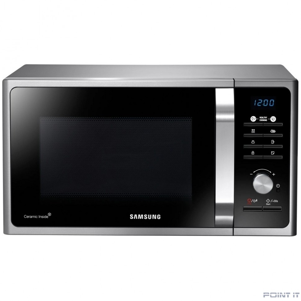 Samsung MS23F302TQS/BW Микроволновая печь, 23 л, 1100 Вт, серебристый