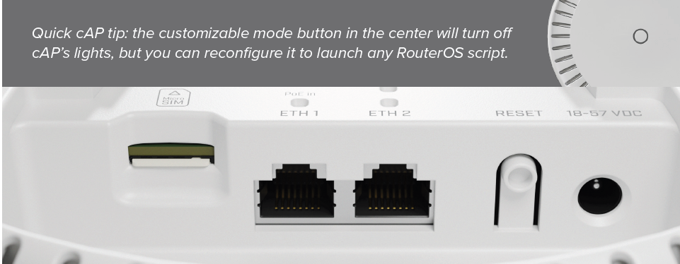 Беспроводная точка доступа MikroTik cAP LTE12 ax