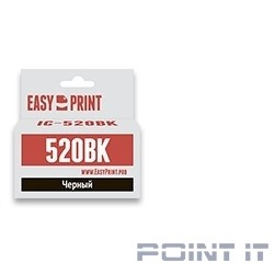 Easyprint PGI-520BK Картридж  IC-PGI520BK для Canon PIXMA iP4700/MP540/620/980/MX860, черный, с чипом