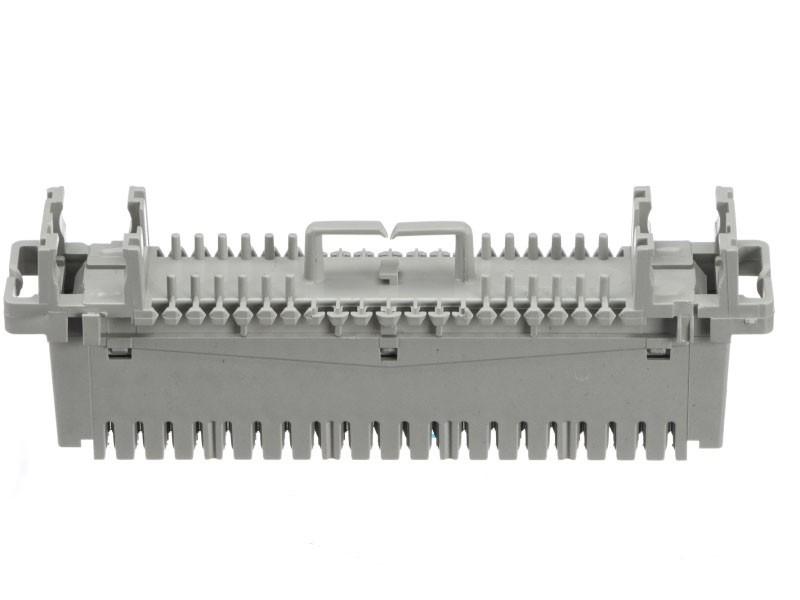 Плинт LSA Profil неразмыкаемый, ABS, 10 пар, медные контакты, универсальный, нумерация (0-9), серый NETKO Optima 2шт