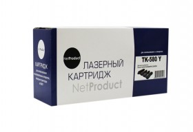 Тонер-картридж NetProduct (N-TK-580Y) для Kyocera-Mita FS-C5150DN/ECOSYS P6021, Y, 2,8K