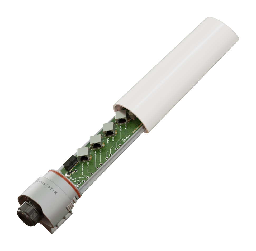Гигабитный Ethernet повторитель MikroTik GPeRx4