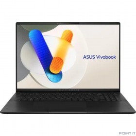 Ноутбук ASUS Vivobook S 15 S5506MA-MA122 [90NB14E1-M008L0] Neutral Black 15.6&quot; {OLED  Ultra 7 155H/16384Mb/1024PCISSDGb/Intel Arc graphics/DOS + алюм корп}