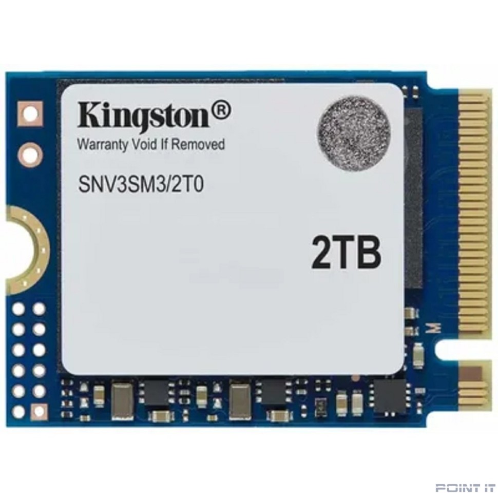 Kingston SSD NV3, 2000GB, M.2(22x30mm), NVMe, PCIe 4.0 x4, 3D TLC, SNV3SM3/2T0