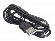 Шнур USB-А (male) - DC (male) 7х2.5мм (шнур-адаптер), 1м, черный, блистер, Netko 10шт