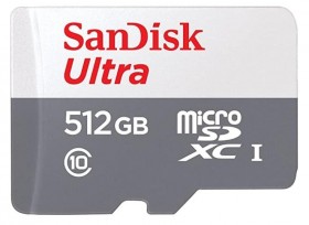 Карта памяти MICRO SDXC 512GB UHS-I SDSQUNR-512G-GN3MN SANDISK