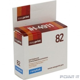Easyprint C4911A Картридж IH-4911 №82 для HP DesignJet 500/500 Plus/500ps/510/800/800ps/815MFP/820MFP/Copier CC800PS, голубой