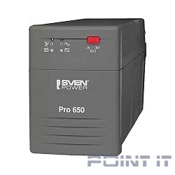 SVEN Источник бесперебойного питания Pro 650 (LCD, USB) SV-013844