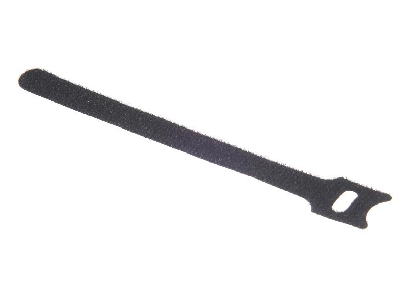 Стяжка-липучка многоразовая 150*12 /10 шт (черная) NETKO Optima