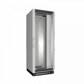  					TS IT Шкаф 800x2100x800 40U с обзорной дверью и стальной стенкой, 19 поворотная рама, предсобранный				 