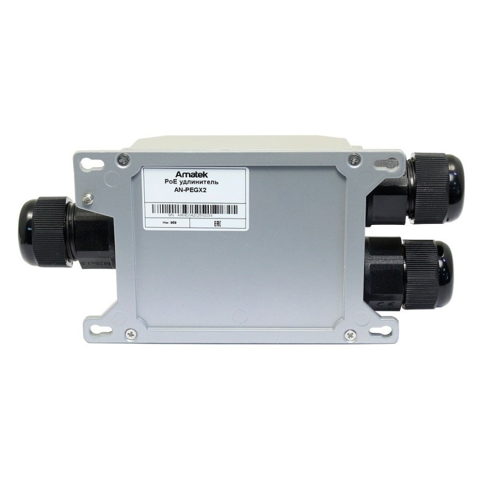 AN-PEGX2 - уличный PoE удлинитель Ethernet на 2 выхода, 1000 Мбит/с