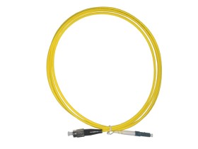 Патч-корд оптический переходной LC-FC/UPC SM Simplex 3.0мм 9/125, LSZH