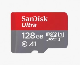 Карта памяти MICRO SDHC 128GB UHS-I SDSQUAB-128G-GN6MN SANDISK