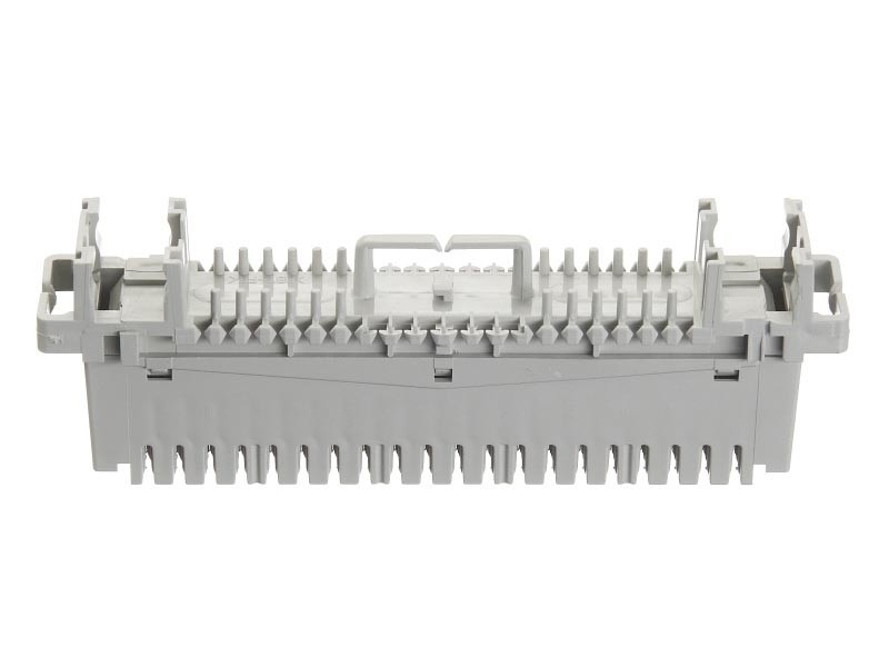 Плинт LSA Profil неразмыкаемый, ABS, 10 пар, медные контакты, универсальный, нумерация (1-0), серый NETKO Optima 2шт