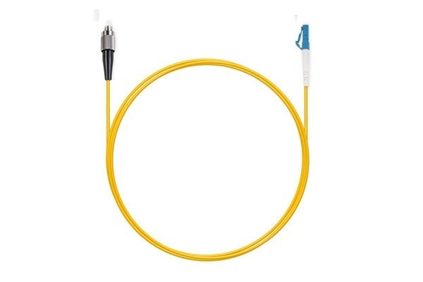 Патч-корд оптический переходной LC-FC/UPC SM Simplex 3.0мм 9/125, LSZH