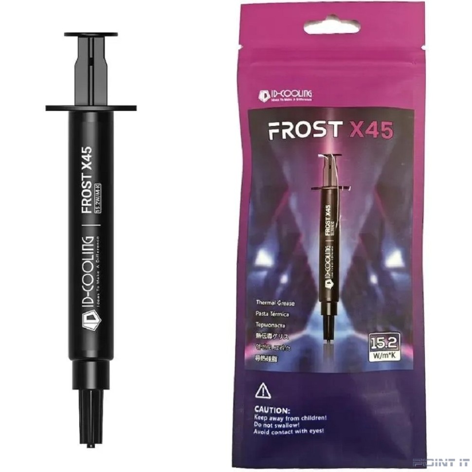 ID-COOLING FROST X45 4g 15.2Вт/(м-К) шприц 4гр.