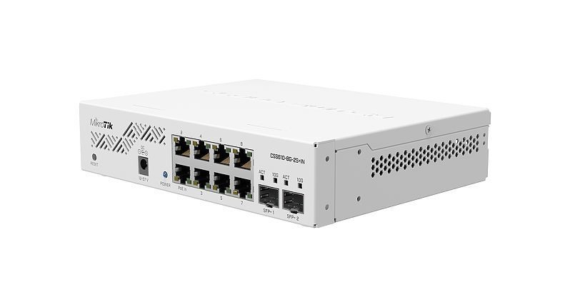 Коммутатор MikroTik CSS610-8G-2S+IN
