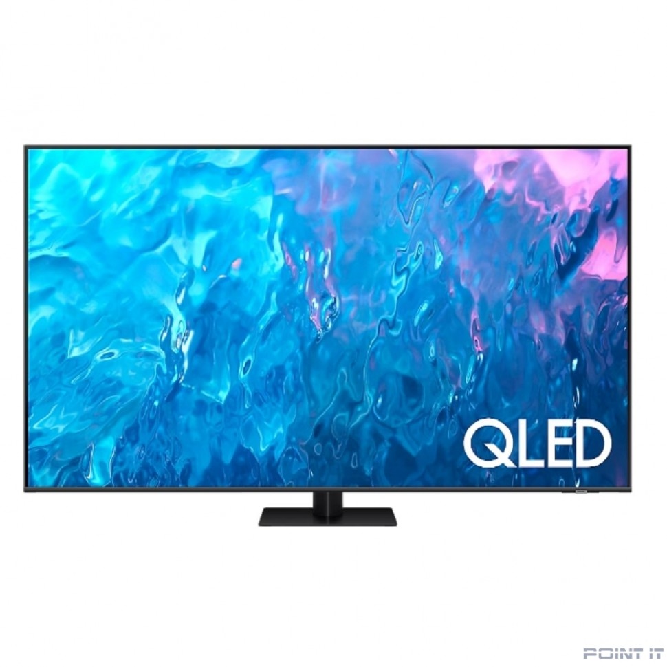 Samsung 75" QE75Q70CAUXRU Series 7 серый/черный {Ultra HD 100Hz DVB-T DVB-T2 DVB-C DVB-S DVB-S2 USB WiFi Smart TV}