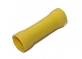 Соединительная гильза BV 5,5 ( ГСИ L=26мм) 4-6мм2, изолированная, желтый, 100шт., Netko