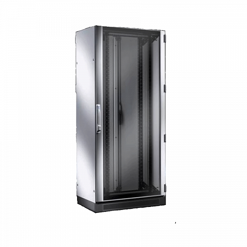 TS IT Шкаф 800x2100x1200 42U с обзорной и стальной дверью 19 монтажные рамы, предсобранный