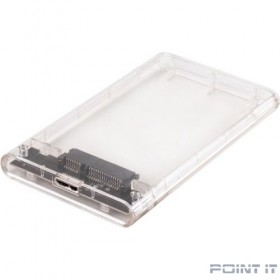 AgeStar USB 3.0 Внешний корпус 2.5&amp;quot; SATAIII HDD/SSD AgeStar 3UB2P4 (TRANSPARENCY) пластик, прозрачный {50}  (672691)(17312)