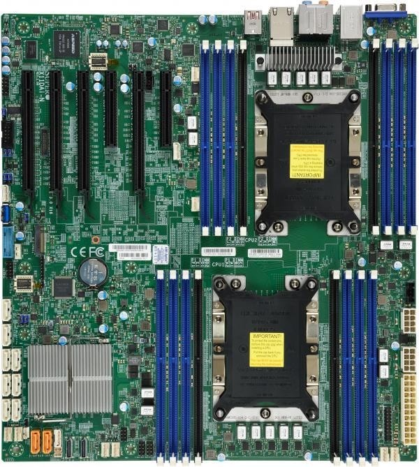 Серверная материнская плата C621 S3647 EATX MBD-X11DAI-N-O SUPERMICRO