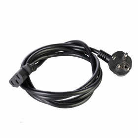  					Шнур (кабель) питания с заземлением IEC 60320 C13/EU-Schuko, 10А/250В (3x1,0), длина 3 м.				 
