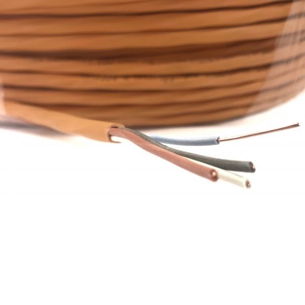 Кабель сигнальный ТЕХНОКАБЕЛЬ, КПСнг(А)-FRLS, 2*2*0.75мм2 (1.0мм) 20м, оранжевый АКЦИЯ