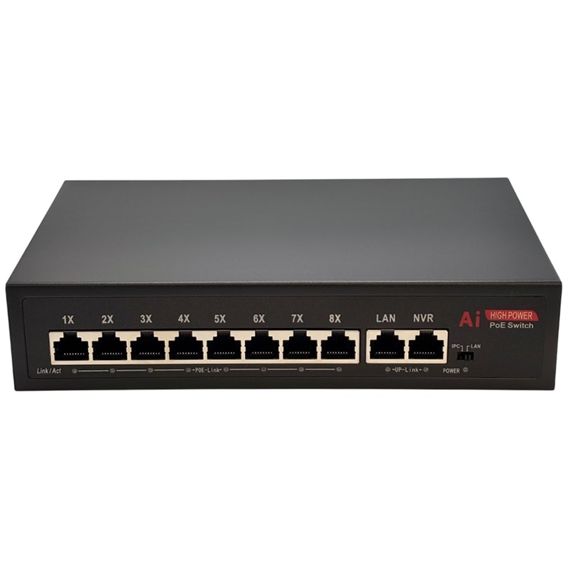 HN-POE208 V2 PoE коммутатор Hunter