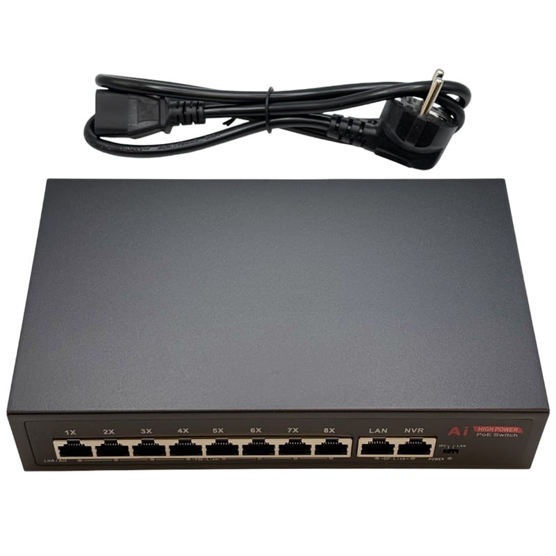 HN-POE208 V2 PoE коммутатор Hunter