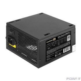 Exegate EX292148RUS-OEM Блок питания 400W ExeGate 80 PLUS® 400PPH-LT-OEM (ATX, APFC, КПД 82% (80 PLUS), 12cm fan, 24pin, (4+4)pin, PCIe, 5xSATA, 3xIDE, black)