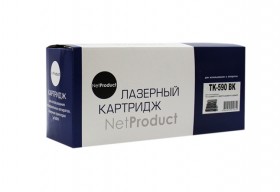 Тонер-картридж NetProduct (N-TK-590Bk) для Kyocera-Mita FS-C5250DN/C2626MFP, Bk, 7K