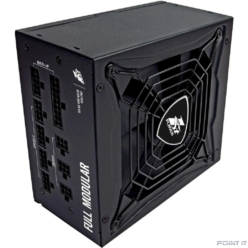 1STPLAYER STEAMPUNK 750W / ATX 2.4, APFC, 80 PLUS GOLD, 140mm fan, full modular / PS-750SP
