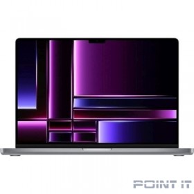 Ноутбук Apple MacBook Pro 16 2023 [MNW83ZP/A] (КЛАВ.РУС.ГРАВ.) Space Grey 16.2&quot; Liquid Retina XDR {(3456x2234) M2 Pro 12C CPU 19C GPU/16GB/512GB SSD} (Гонконг)