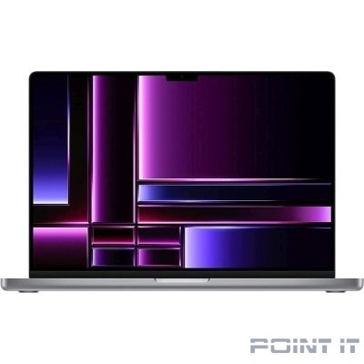 Ноутбук Apple MacBook Pro 16 2023 [MNW83ZP/A] (КЛАВ.РУС.ГРАВ.) Space Grey 16.2" Liquid Retina XDR {(3456x2234) M2 Pro 12C CPU 19C GPU/16GB/512GB SSD} (Гонконг)