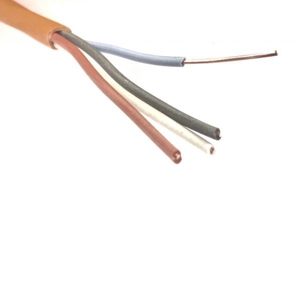 Кабель сигнальный ТЕХНОКАБЕЛЬ, КПСнг(А)-FRLS, 2*2*0.75мм2 (1.0мм) 30м, оранжевый АКЦИЯ