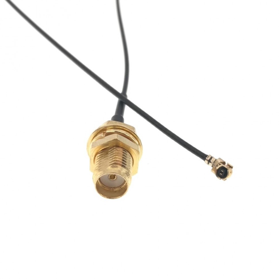 Адаптер для модема (пигтейл) U.fl(IPEX)-SMA(female) кабель RF1.13 15см.