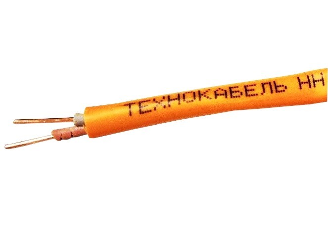 Кабель сигнальный ТЕХНОКАБЕЛЬ, неэкранированный, КПСнг(А)-FRLS, 1*2*0.75мм2 (0,98мм) 50м, оранж. АКЦИЯ