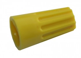 Соединительный изолирующий зажим P74, D-6мм, желтый, 50шт., Netko