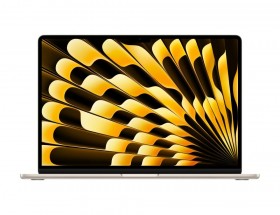 Ноутбук APPLE MacBook Air 15&quot; 2880x1864/RAM 8Гб/SSD 256Гб встроенная/ENG|RUS/macOS Starlight 1.51 кг MQKU3RU/A