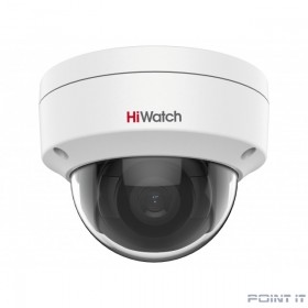 HiWatch DS-I202 (D) (4 mm) 2Мп уличная купольная мини IP-камера с EXIR-подсветкой до 30м
