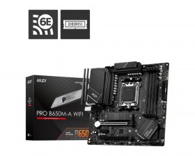 Материнская плата AMD B650 SAM5 MATX PRO B650M-A WIFI MSI